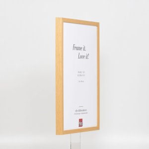 Effect wooden frame profile 35 oak 10x10 cm anti-reflective glass