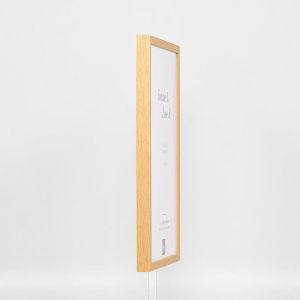 Effect wooden frame profile 35 oak 10x10 cm anti-reflective glass