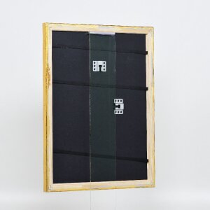 Effect wooden picture frame Profile 85 Gold 10x15 cm anti-reflective glass