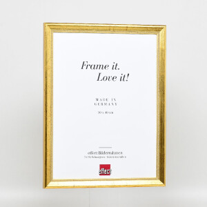 Effect wooden picture frame Profile 85 Gold 10x15 cm anti-reflective glass