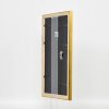 Effect wooden picture frame Profile 85 Gold 50x100 cm anti-reflective glass