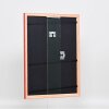 Effect wooden frame profile 89 red 7x10 cm anti-reflective glass