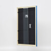 Effect wooden frame profile 89 blue 13x13 cm anti-reflective glass