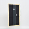 Effect Wooden Frame Profile 89 white 20x20 cm Anti-reflective glass