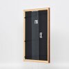 Effect wooden frame profile 89 dark brown 24x30 cm anti-reflective glass