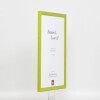 Effect wooden frame Profile 89 green 25x35 cm anti-reflective glass