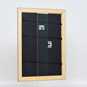 Effect wooden frame profile 94 silver 25x50 cm anti-reflective glass