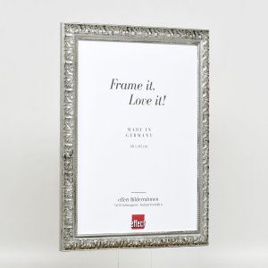 Effect wooden frame profile 94 silver 25x50 cm anti-reflective glass