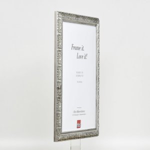 Effect wooden frame profile 94 silver 25x50 cm anti-reflective glass