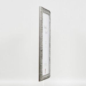 Effect wooden frame profile 94 silver 25x50 cm anti-reflective glass