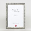 Effect wooden frame profile 94 silver 25x50 cm anti-reflective glass