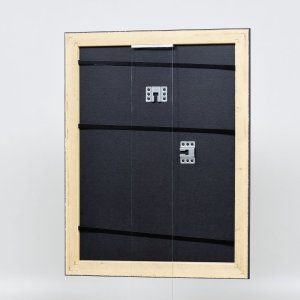 Effect wooden frame profile 94 black 25x50 cm anti-reflective glass