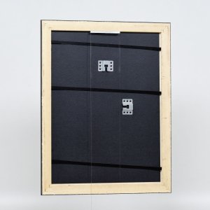 Effect wooden frame profile 94 black 25x50 cm anti-reflective glass