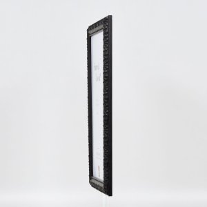 Effect wooden frame profile 94 black 25x50 cm anti-reflective glass