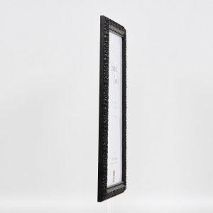 Effect wooden frame profile 94 black 25x50 cm anti-reflective glass