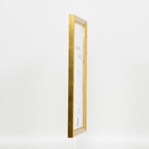 Effect wooden picture frame profile 85 gold 25x80 cm acrylic glass