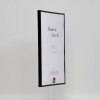 Art effect puzzle frame plastic black 37 x 98 cm with acrylic glass