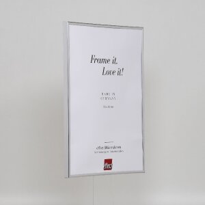 Art effect puzzle frame acrylic glass silver 48x64 cm plastic slightly rounded