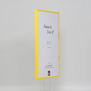 Art effect puzzle frame acrylic glass yellow 50x75 cm