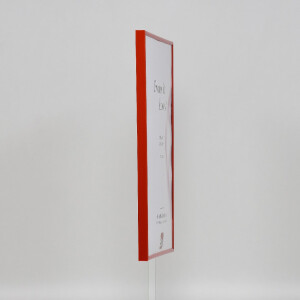 Art effect puzzle frame acrylic glass red 67 x 90 cm