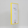 Puzzle frame Art Effect acrylic glass yellow 70 x 70 cm