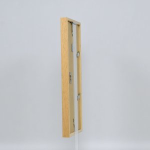 Effect wooden frame profile 35 oak 9x13 cm normal glass + spacer