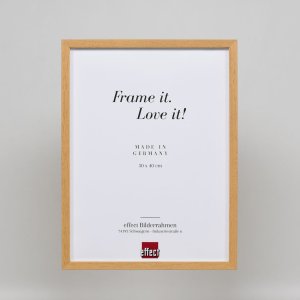 Effect wooden frame profile 35 oak 9x13 cm normal glass + spacer