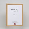 Effect wooden frame profile 35 oak 9x13 cm normal glass + spacer