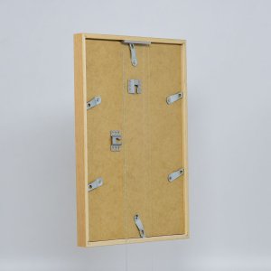 Effect wooden frame profile 35 oak 10x10 cm normal glass + spacer