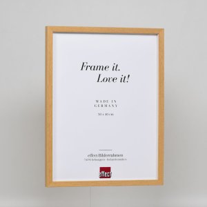 Effect wooden frame profile 35 oak 13x13 cm normal glass + spacer