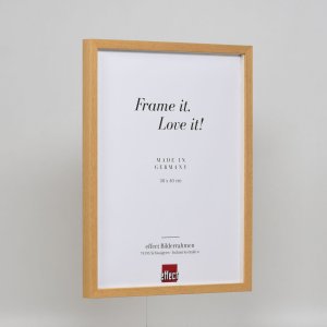 Effect wooden frame profile 35 oak 13x13 cm normal glass + spacer