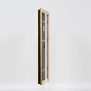 Effect Wall Mirror Wood Profile 21 brown 13x18 cm