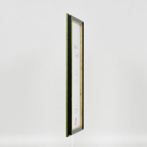 Effect Wall Mirror Wood Profile 21 green 18x24 cm