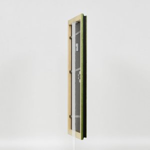 Effect Wall Mirror Wood Profile 21 green 18x24 cm