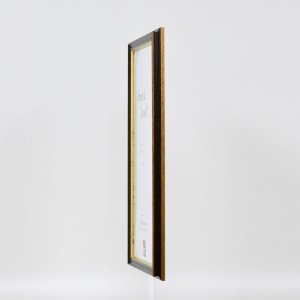 Effect Wall Mirror Wood Profile 21 brown 18x24 cm