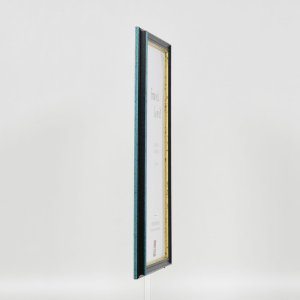 Effect Wall Mirror Wood Profile 21 blue 20x25 cm