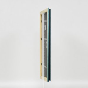 Effect Wall Mirror Wood Profile 21 blue 20x25 cm