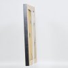 Effect Wall Mirror Wood Profile 28 silver 40x50 cm Mirror