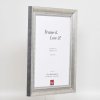 Effect Wall Mirror Wood Profile 28 silver 40x50 cm Mirror