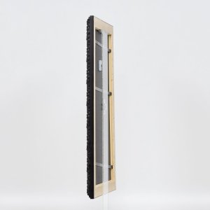 Effect Wall Mirror Wood Profile 94 black 18x27 cm Mirror