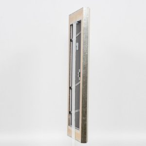 Effect Wall Mirror Wood Profile 95 silver 30x40 cm Mirror