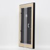 Effect Wall Mirror Wood Profile 95 Black 40x50 cm Mirror