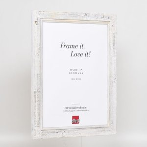 Effect Wall Mirror Profile 2240 Wooden Mirror white 40x50 cm