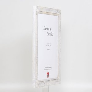 Effect Wall Mirror Profile 2240 Wooden Mirror white 40x50 cm