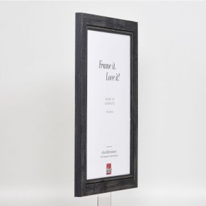 Effect Wall Mirror Profile 2240 Wooden Mirror Black 40x60 cm