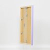 Effect Wall Mirror Wood Profile Top Cube Mirror Lilac 30x40 cm