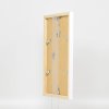 Effect Wall Mirror Wood Profile Top Cube Mirror White 30x40 cm