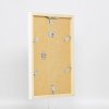 Effect Wall Mirror Wood Profile Top Cube Mirror White 30x40 cm