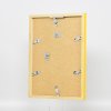 Effect Wall Mirror Wood Profile Top Cube Mirror yellow 30x40 cm