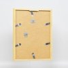 Effect Wall Mirror Wood Profile Top Cube Mirror yellow 30x40 cm